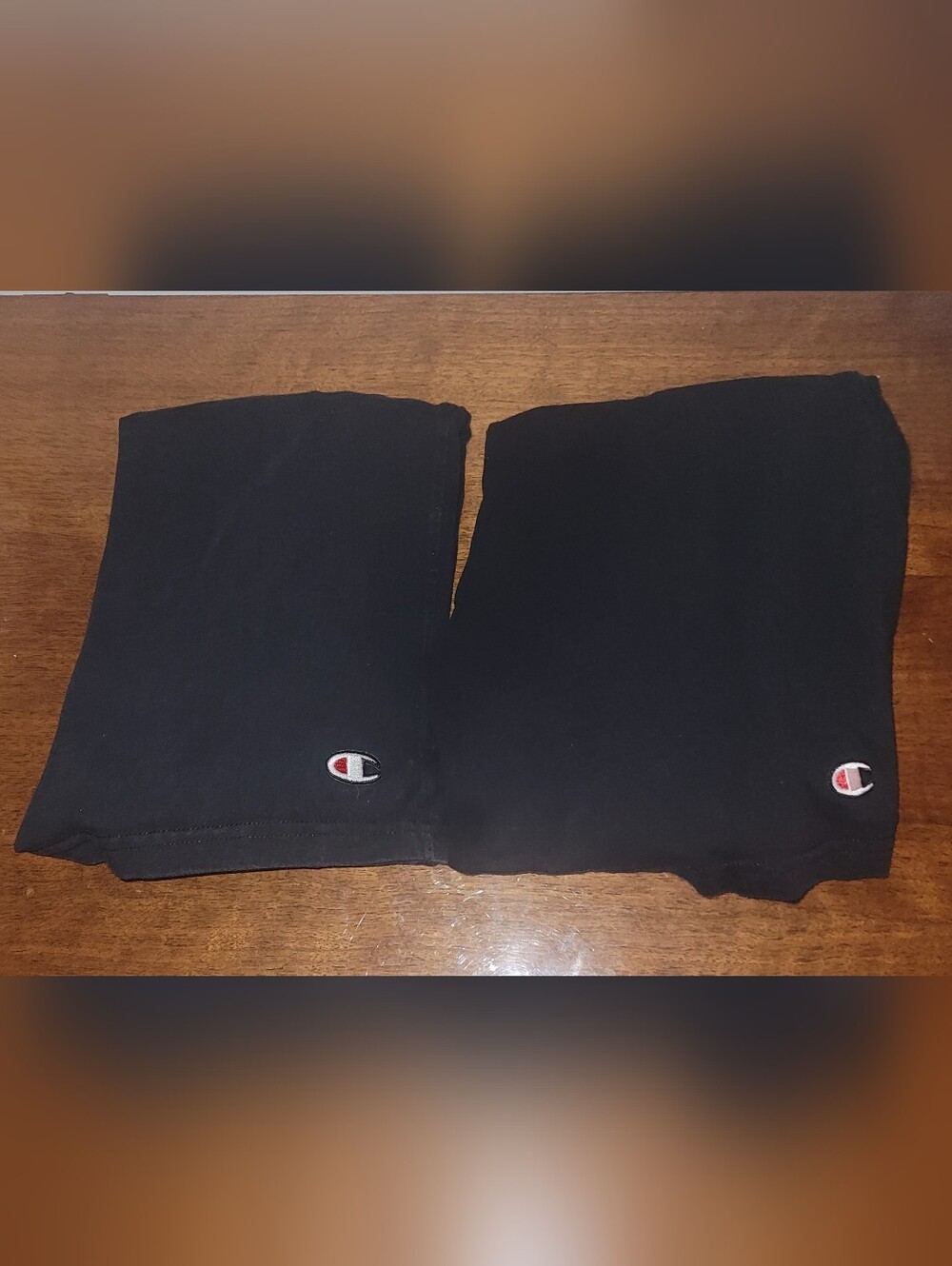 2 Champion Womens Activewear Shorts Elastic Drawstring Waistband Black 2XL
